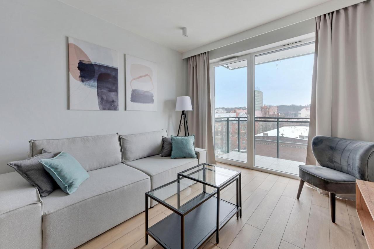 Grand Apartments - Bastion Walowa Modern Apartament Gdańsk Eksteriør billede